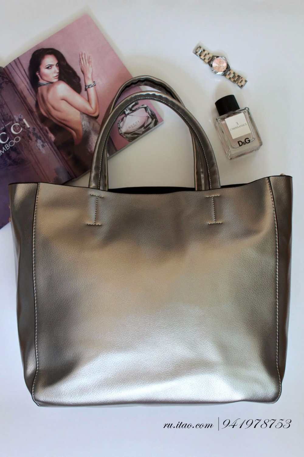 Large Composite Bag Vintage Women Shoulder Bags Candy Color Women PU Leather handbags Fashion Women Handbags Messenger Bag BY18