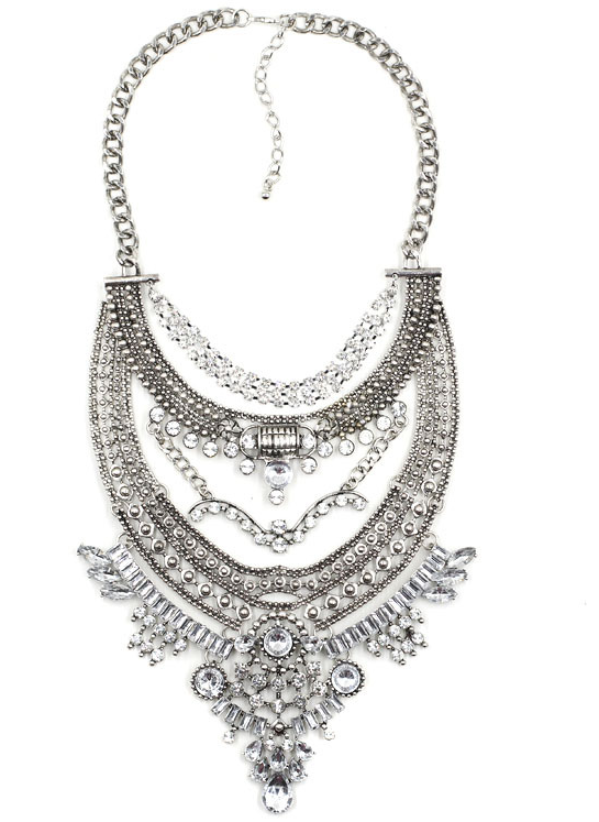 2015 New wholesale Not sale big long chain necklace metal chain chunky fashion statement Necklace